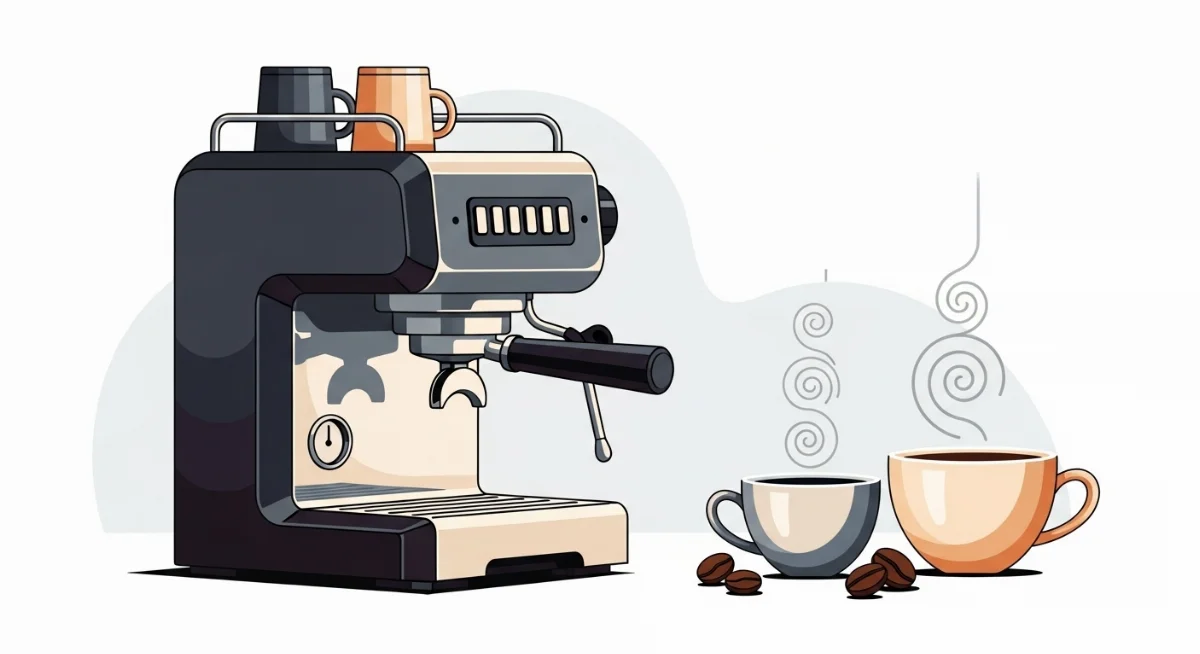 Mẫu máy pha cà phê tự động cho chuỗi quán