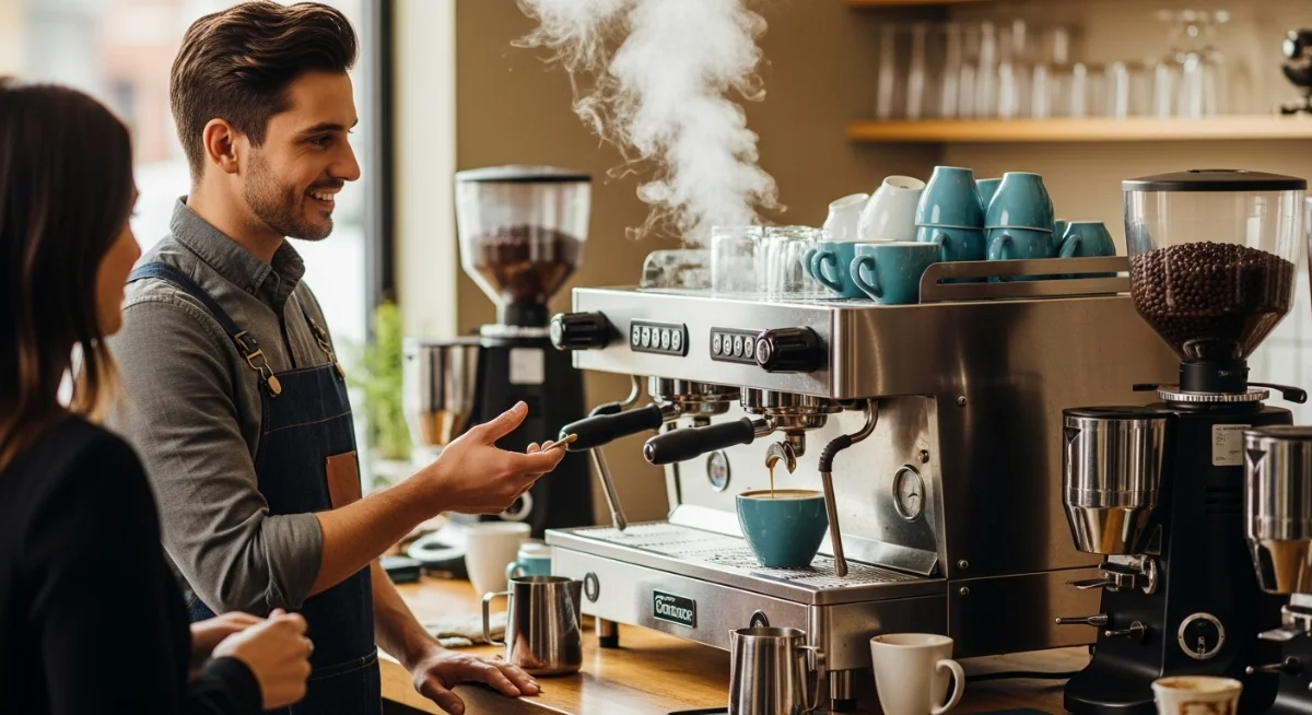 Đối tác cung cấp cà phê chất lượng và máy pha chuyên nghiệp