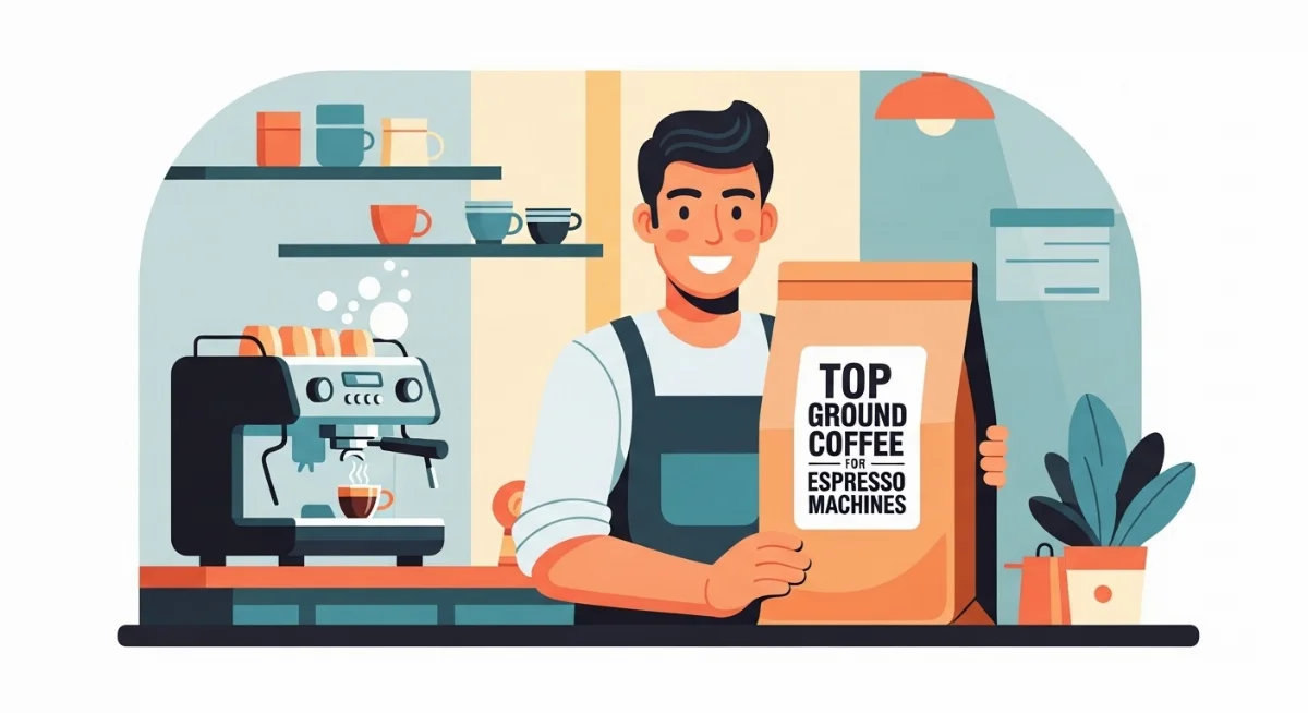 Pha chế cà phê espresso ngon chuẩn vị với cà phê bột chất lượng