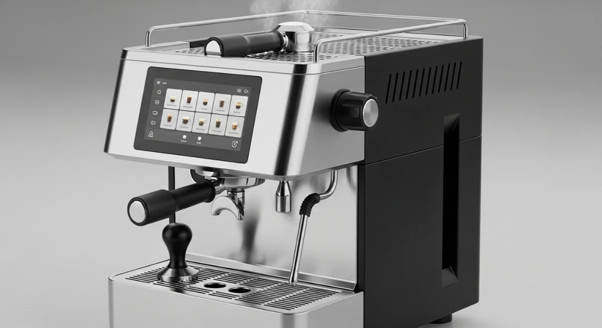 Máy pha cà phê take away nhỏ gọn, hiệu suất cao cho quán đông khách