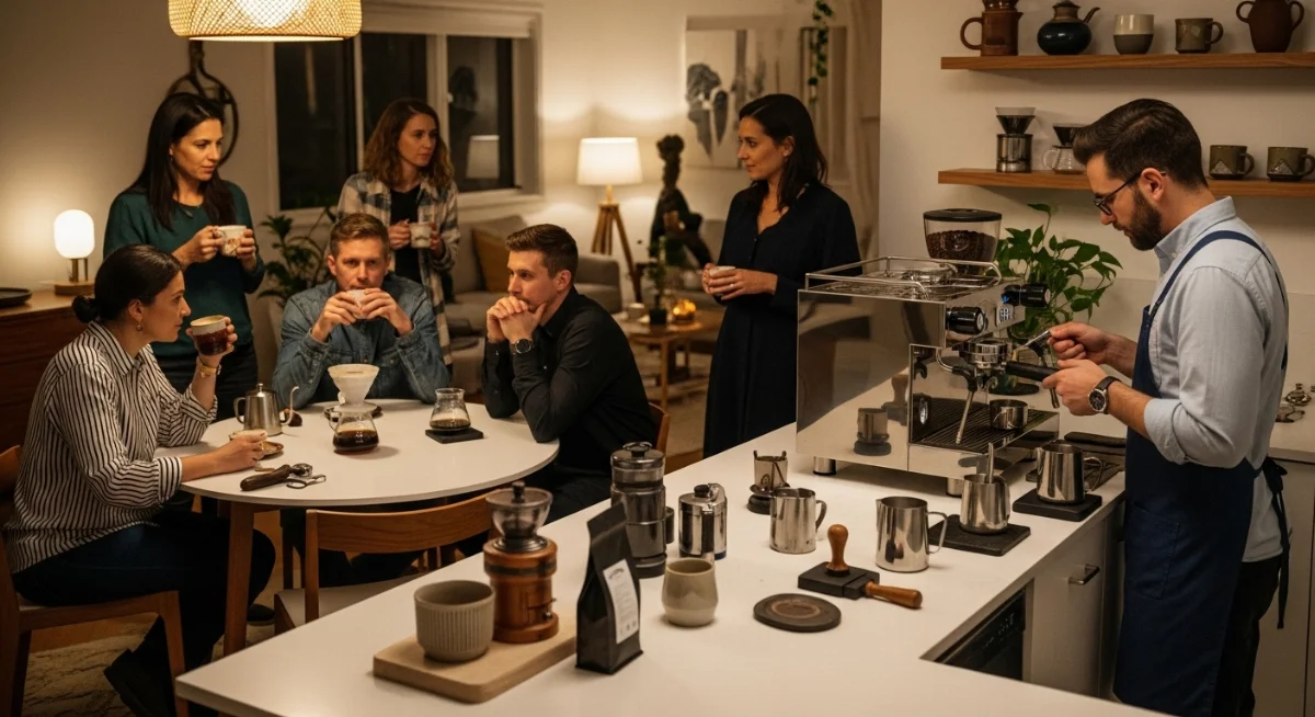 Dòng máy pha cà phê chuyên nghiệp phù hợp cho việc kinh doanh quán cà phê