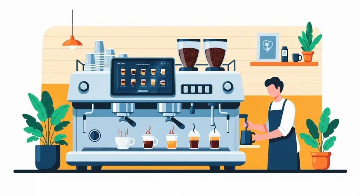 Lựa chọn máy pha cà phê hiệu quả cho các quán có công suất lớn