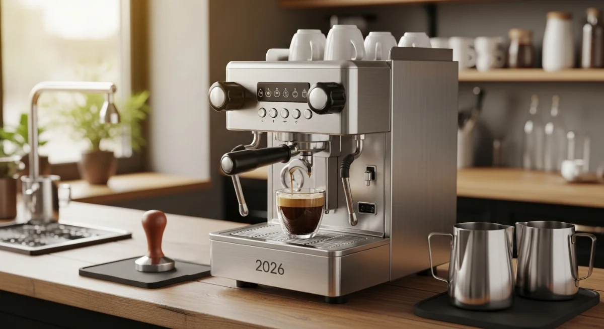Chọn máy pha cà phê cho quán nhỏ giúp tối ưu không gian