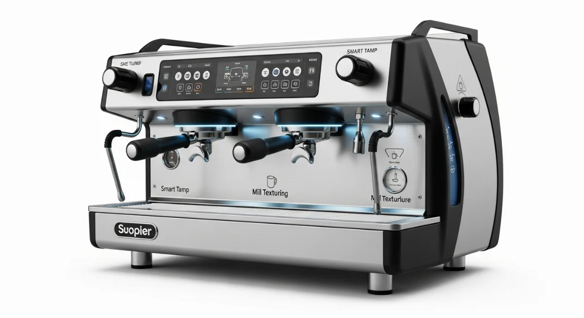 Hình ảnh chi tiết cấu tạo máy pha cà phê dưới 30 triệu