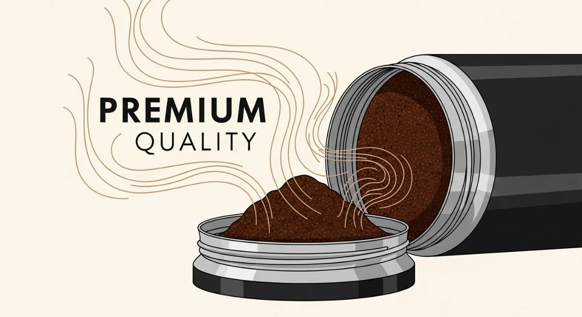 Tách Espresso với lớp crema vàng óng, dày mịn từ cà phê pha máy chất lượng