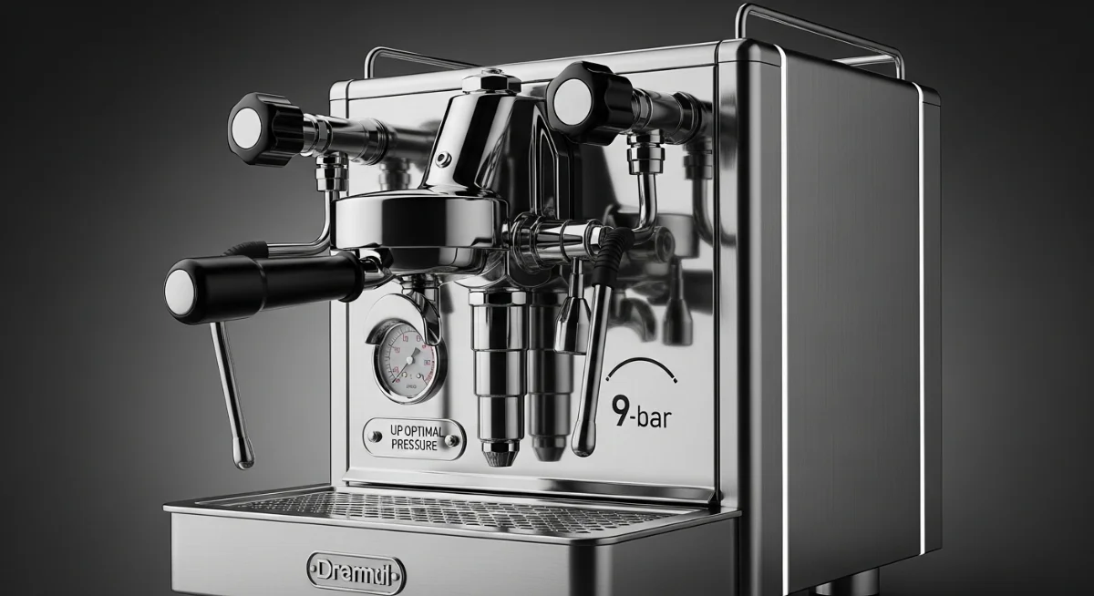 Cấu tạo và hoạt động của máy pha cà phê áp suất 9 bar